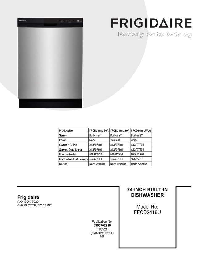 Diagram for FFCD2418UW0A