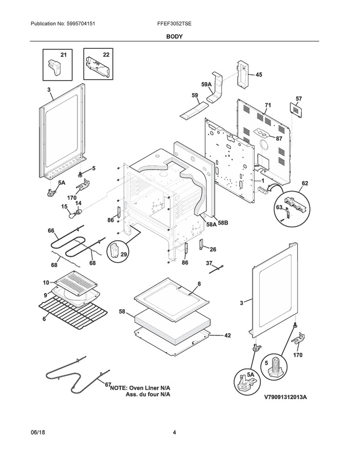 Diagram for FFEF3052TSE