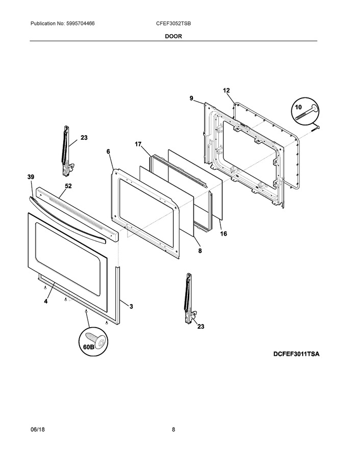 Diagram for CFEF3052TSB