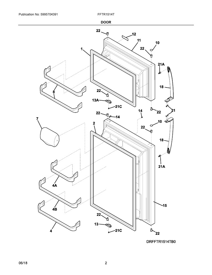 Diagram for FFTR1514TB0