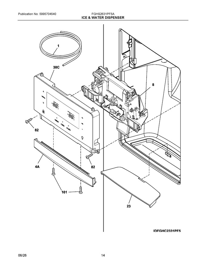 Diagram for FGHS2631PF5A