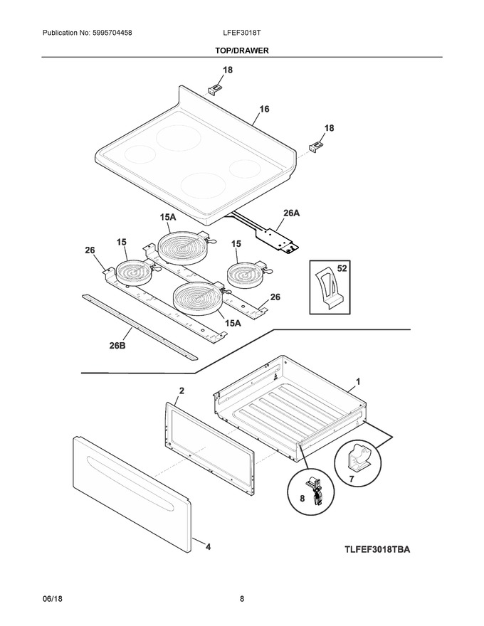 Diagram for LFEF3018TBE