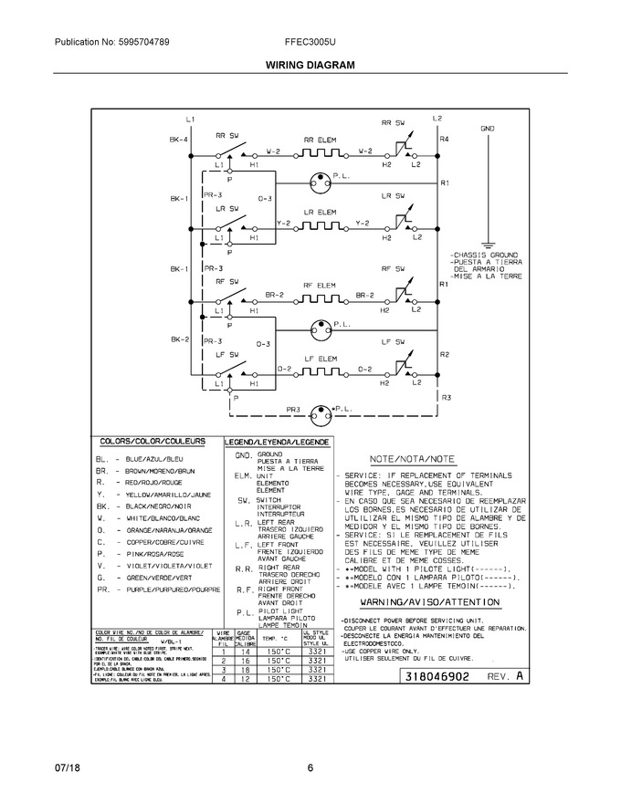 Diagram for FFEC3005UBA