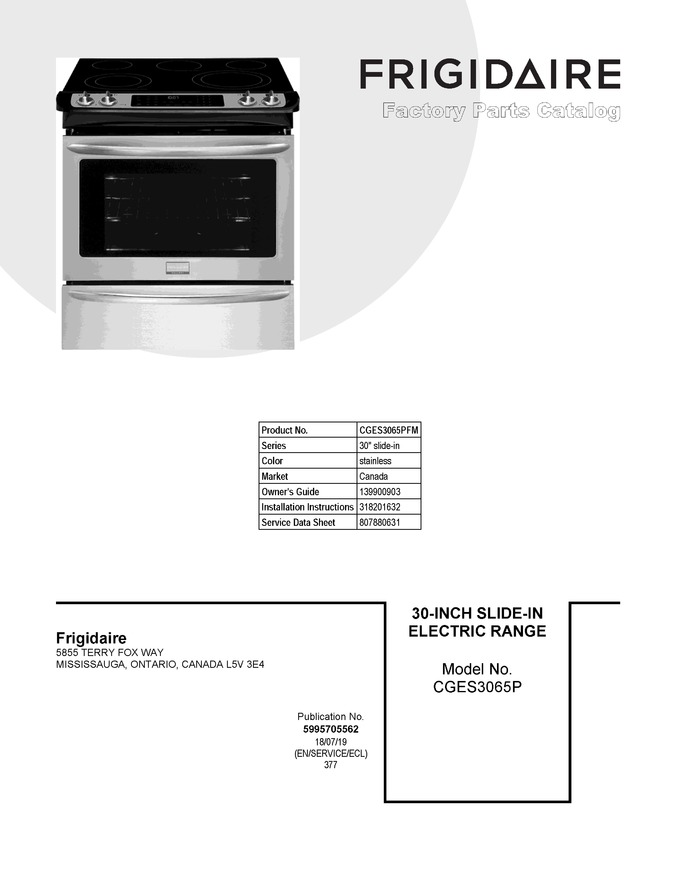 Diagram for CGES3065PFM