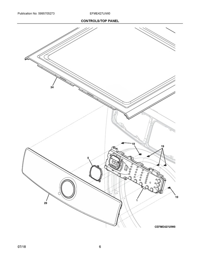 Diagram for EFME427UIW0