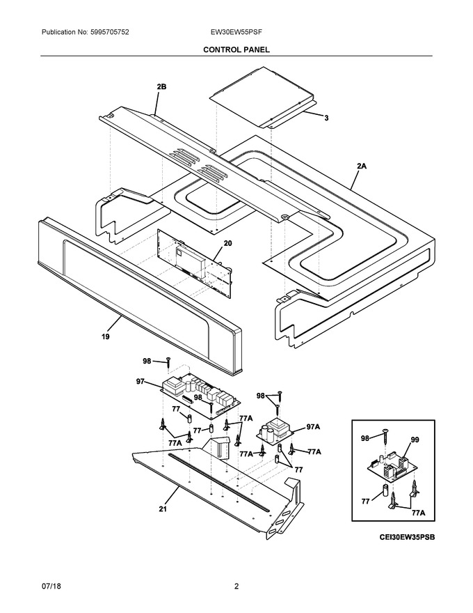 Diagram for EW30EW55PSF