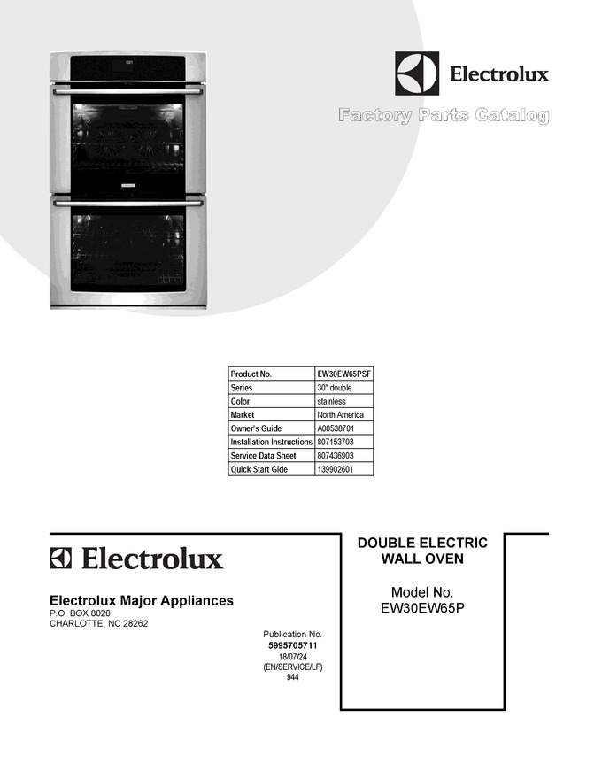Diagram for EW30EW65PSF