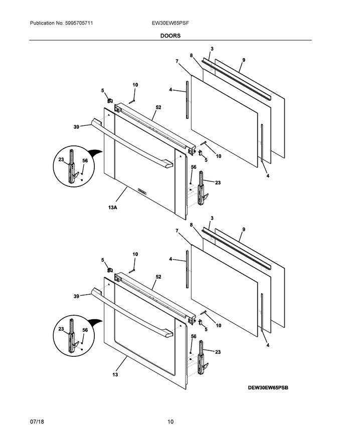 Diagram for EW30EW65PSF