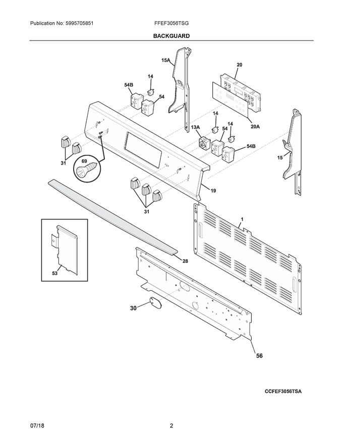 Diagram for FFEF3056TSG