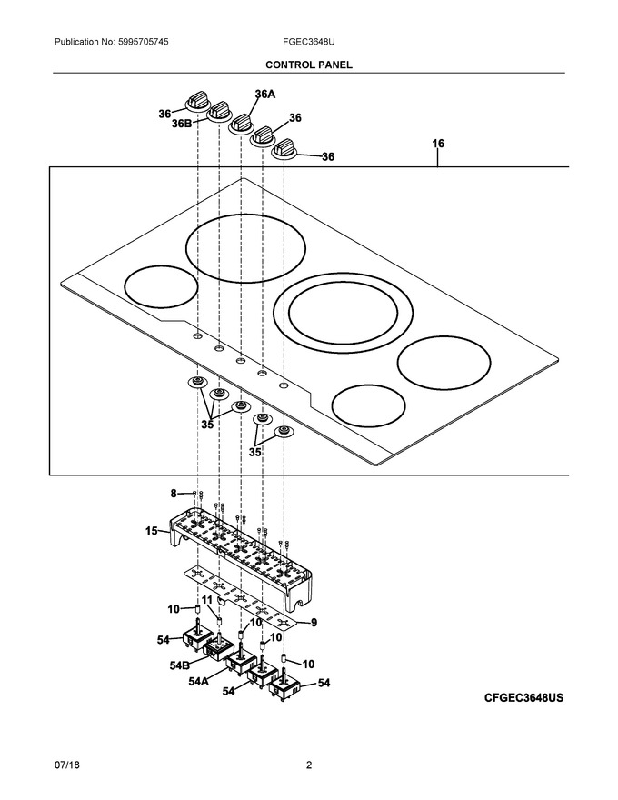 Diagram for FGEC3648US