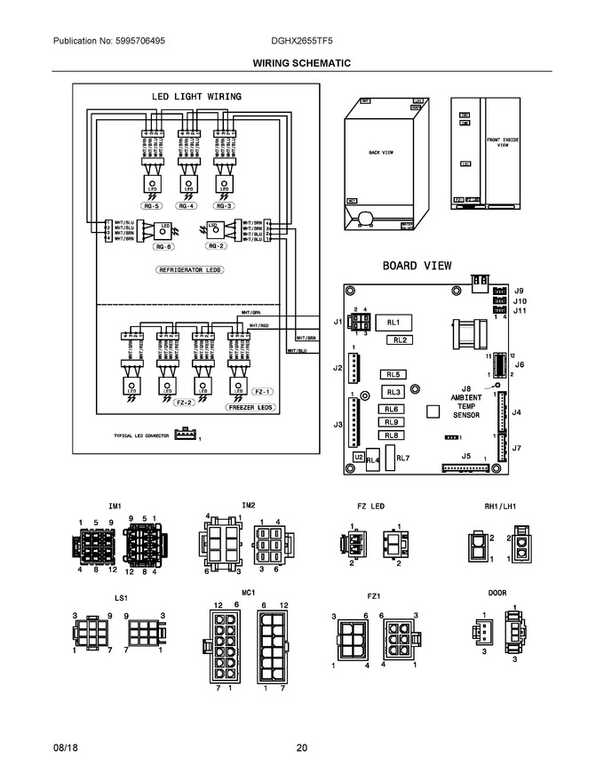 Diagram for DGHX2655TF5