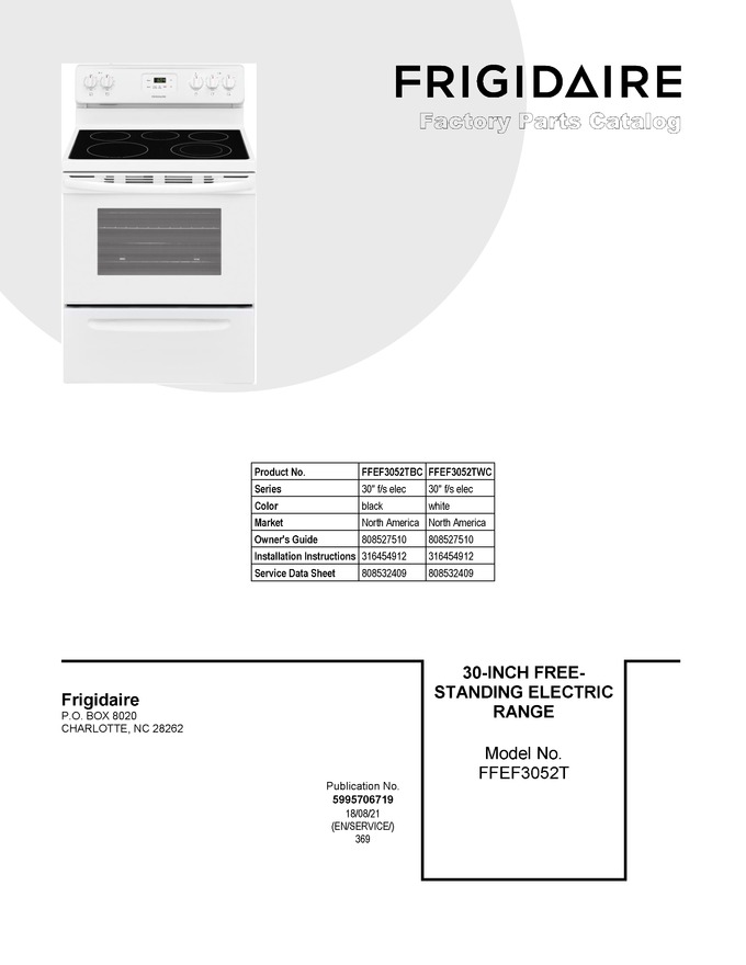 Diagram for FFEF3052TBC