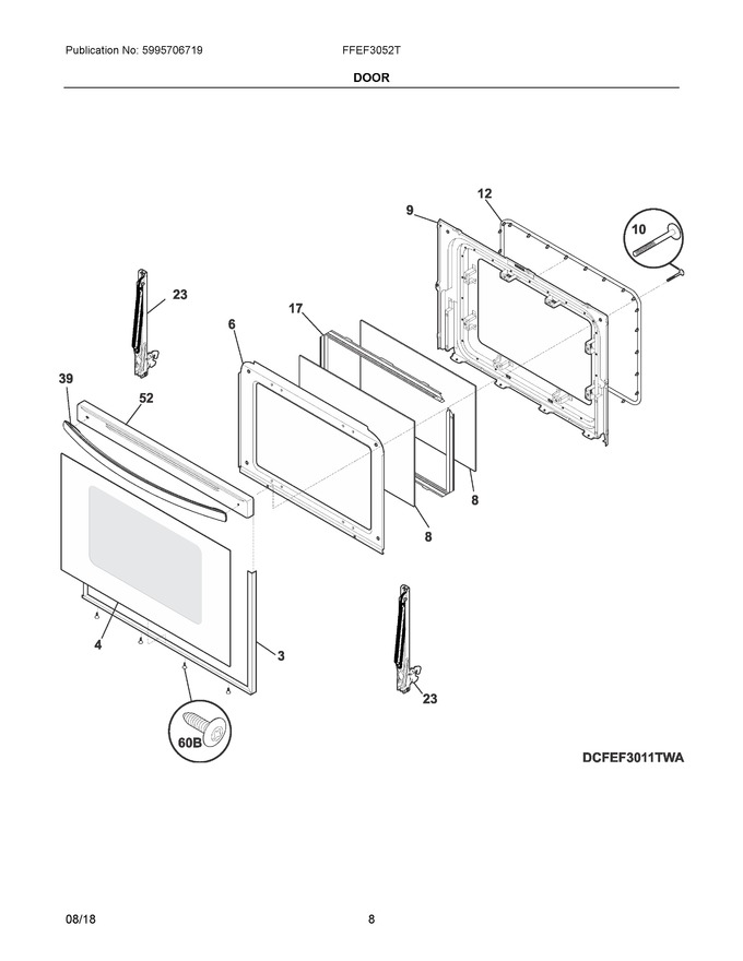 Diagram for FFEF3052TBC