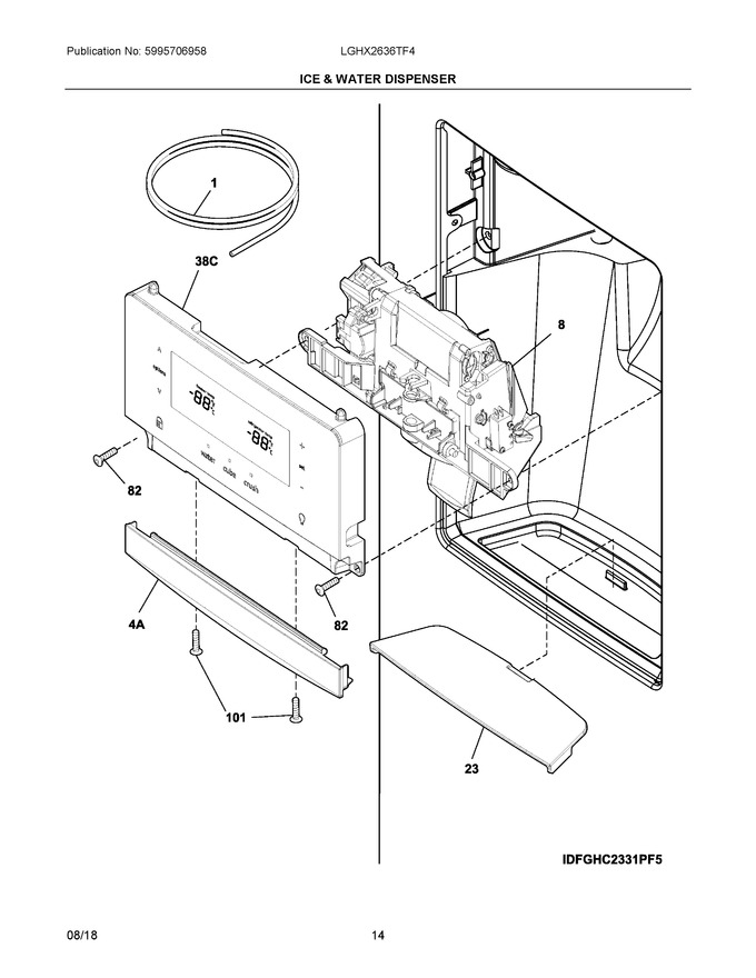Diagram for LGHX2636TF4