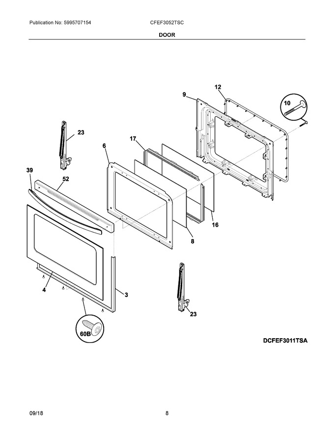 Diagram for CFEF3052TSC