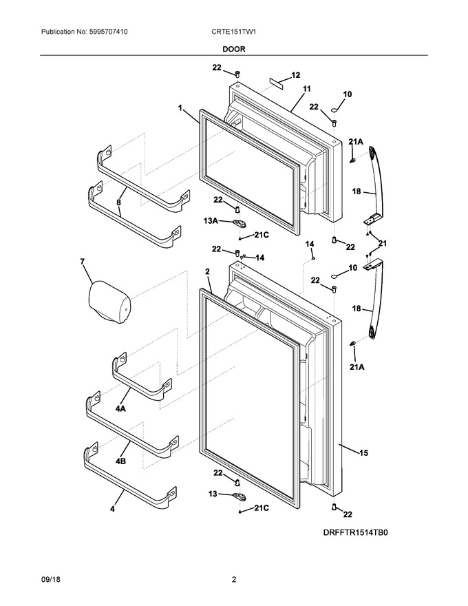 Diagram for CRTE151TW1