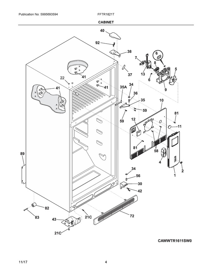 Diagram for FFTR1821TD1