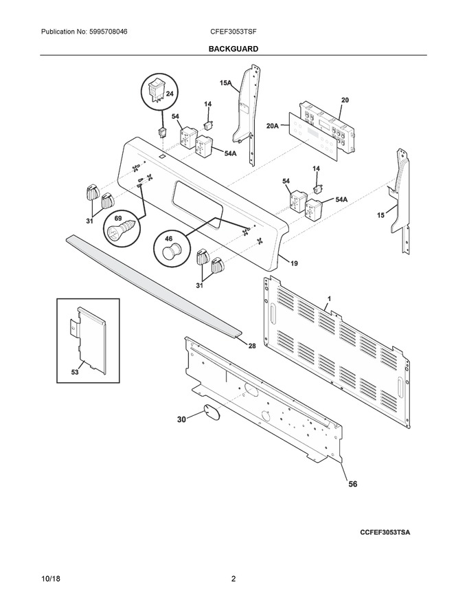 Diagram for CFEF3053TSF