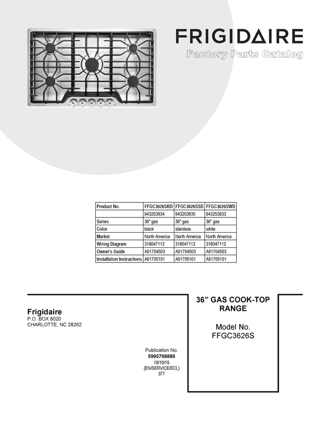Diagram for FFGC3626SWD