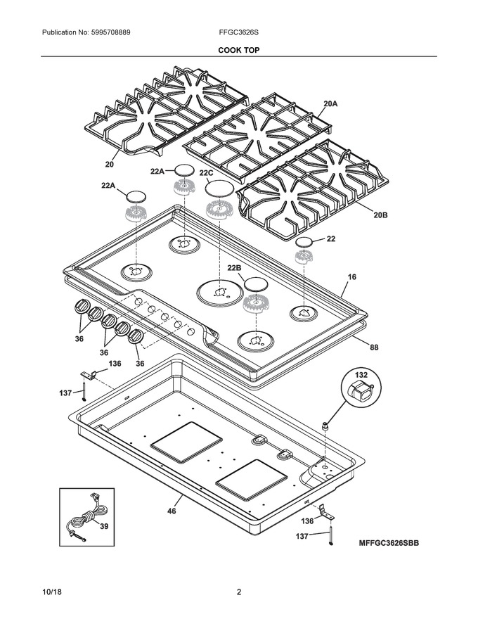 Diagram for FFGC3626SWD