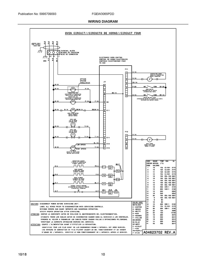 Diagram for FGEW3065PDD