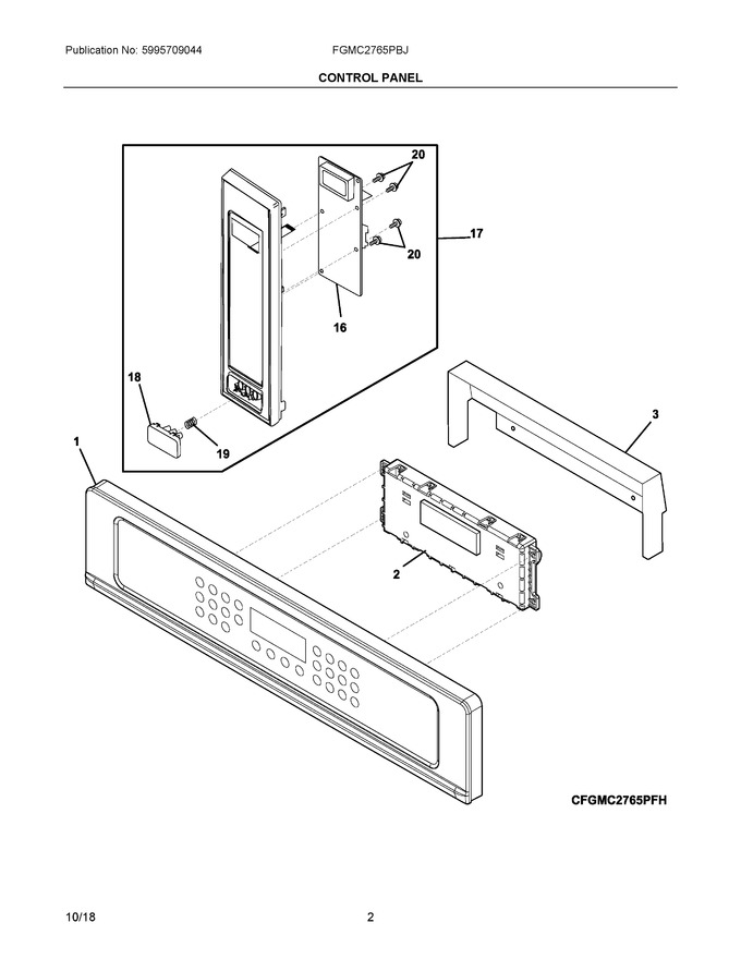 Diagram for FGMC2765PBJ
