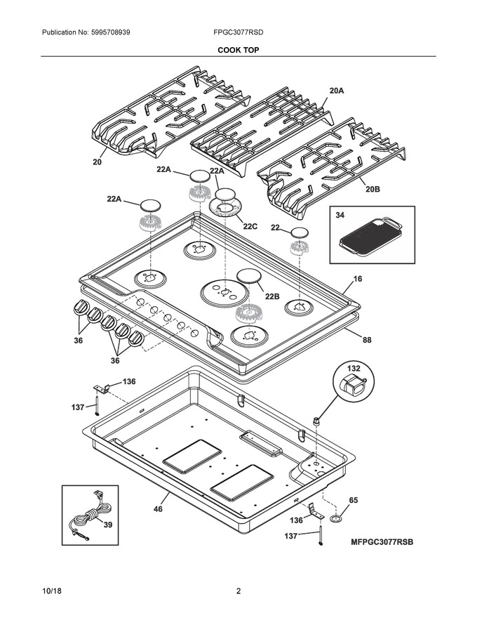 Diagram for FPGC3077RSD