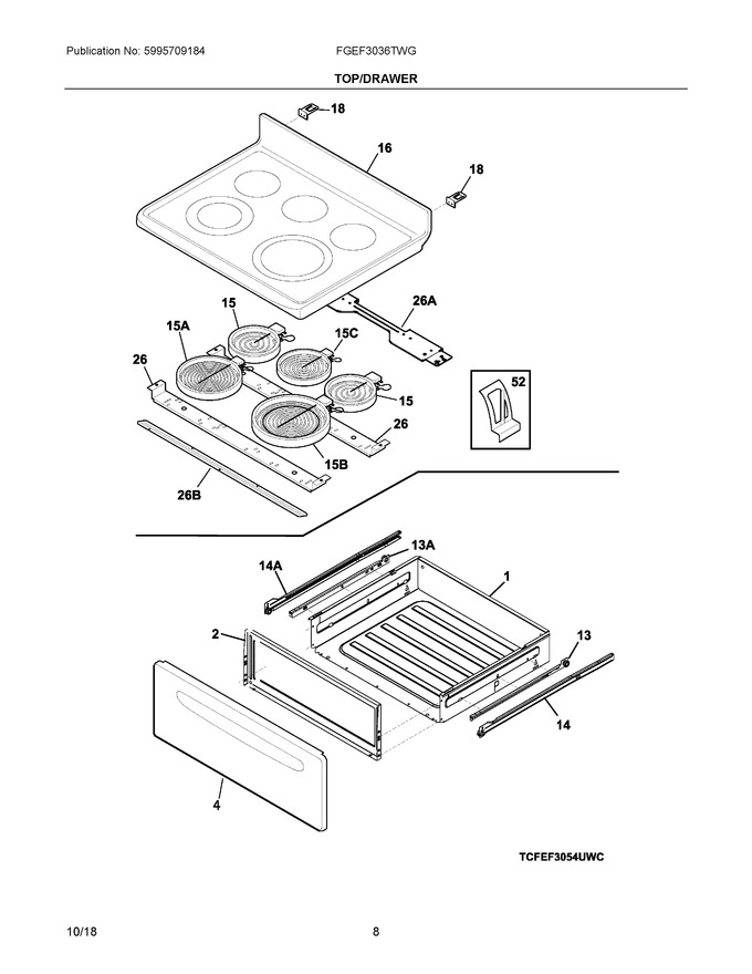 Diagram for FGEF3036TWG