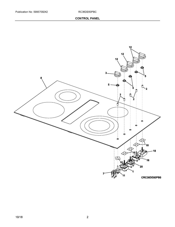 Diagram for RC36DE60PBC
