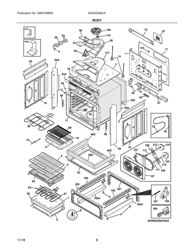 Diagram for EW30DS8CRSE