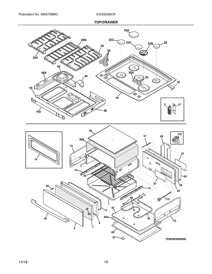 Diagram for EW30DS8CRSE