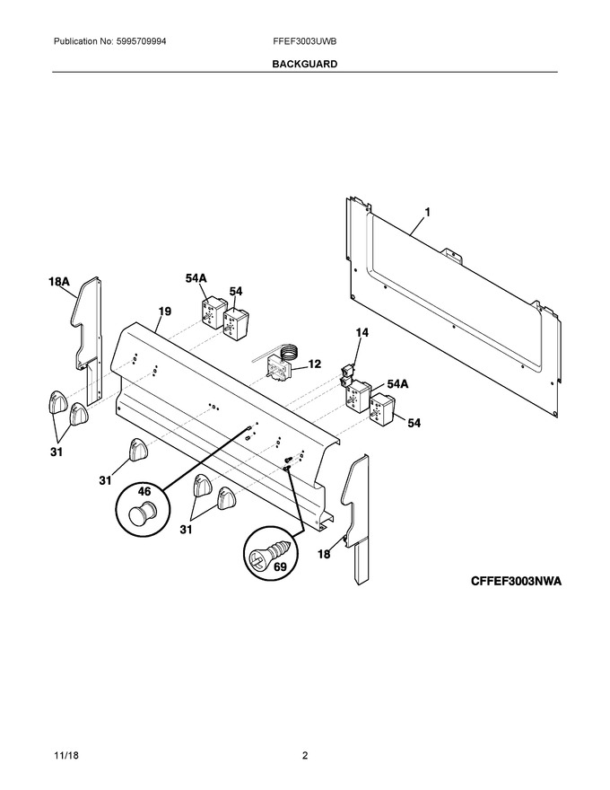 Diagram for FFEF3003UWB