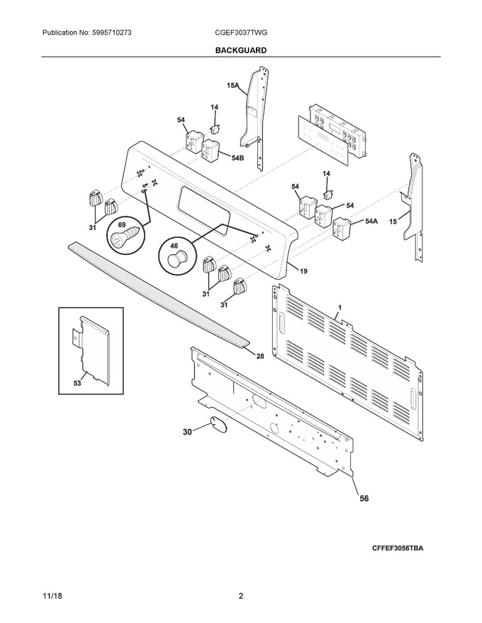 Diagram for CGEF3037TWG