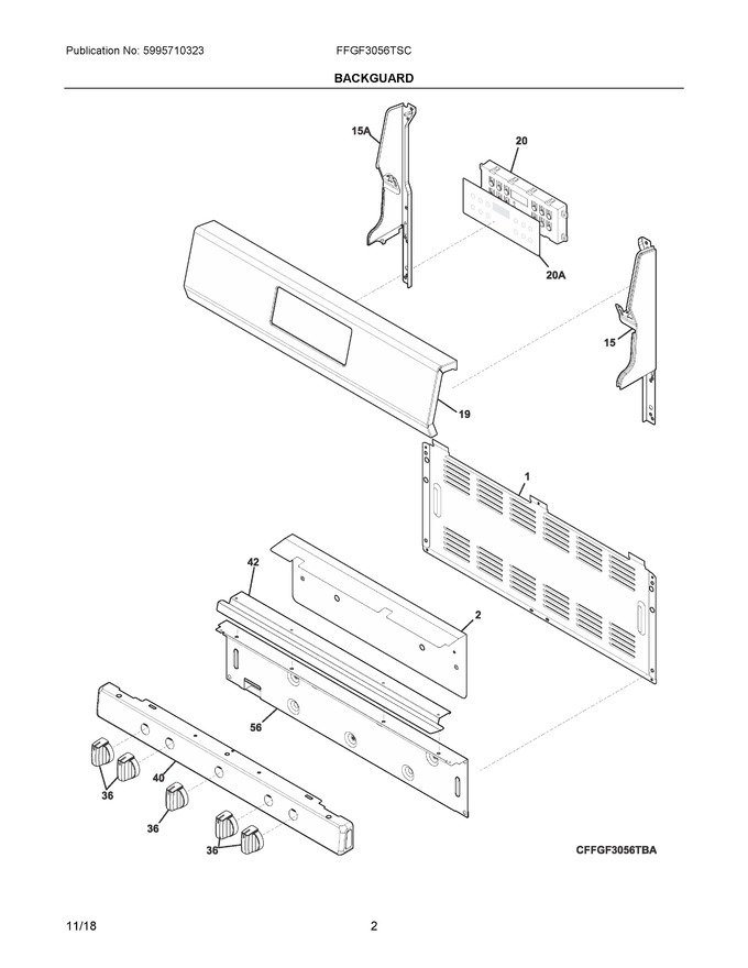 Diagram for FFGF3056TSC
