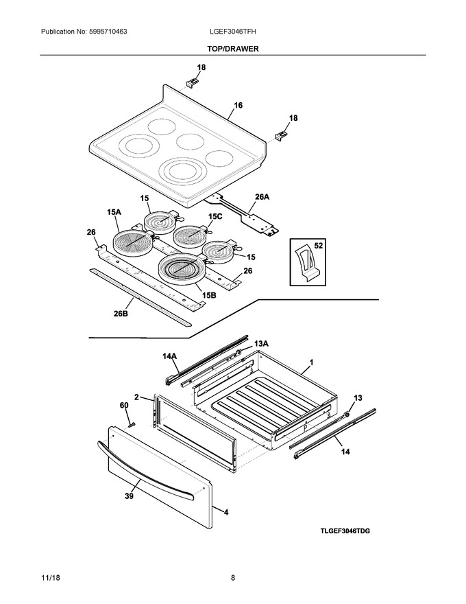 Diagram for LGEF3046TFH
