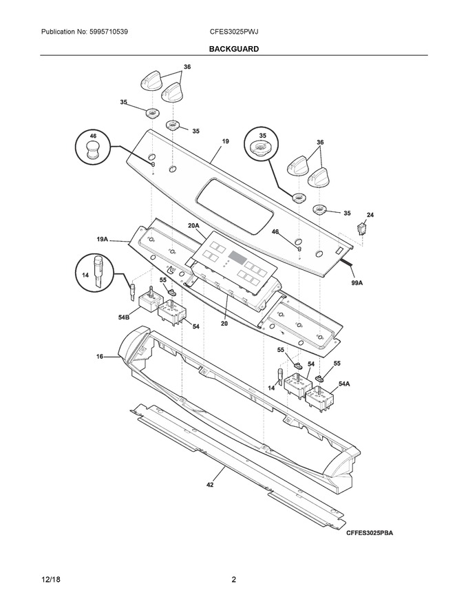 Diagram for CFES3025PWJ