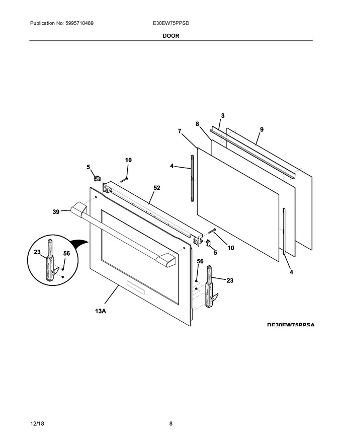 Diagram for E30EW75PPSD