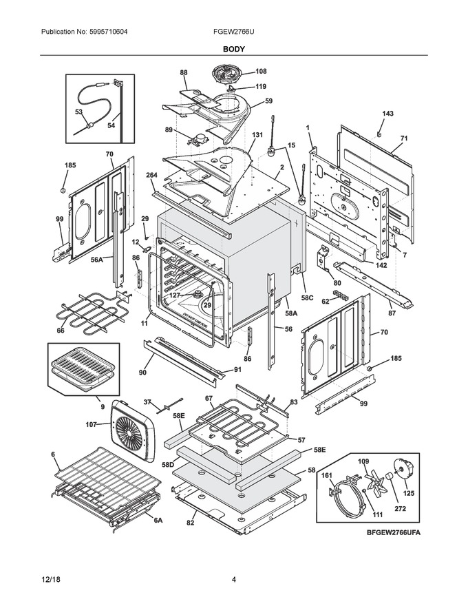 Diagram for FGEW2766UDA