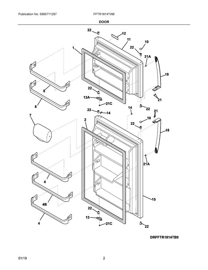 Diagram for FFTR1814TW6