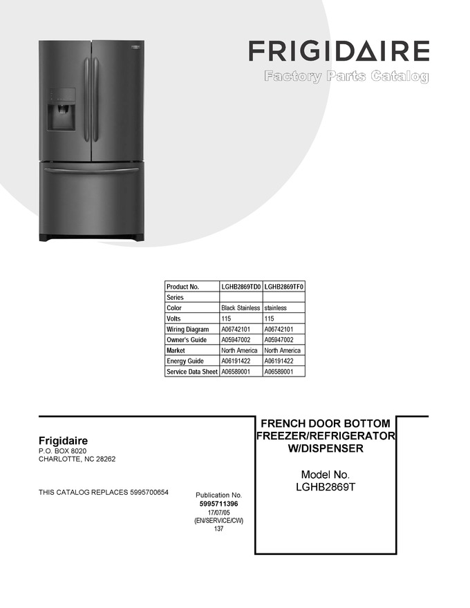 Diagram for LGHB2869TD0