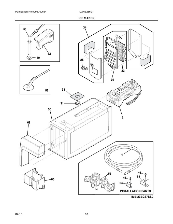 Diagram for LGHB2869TD0