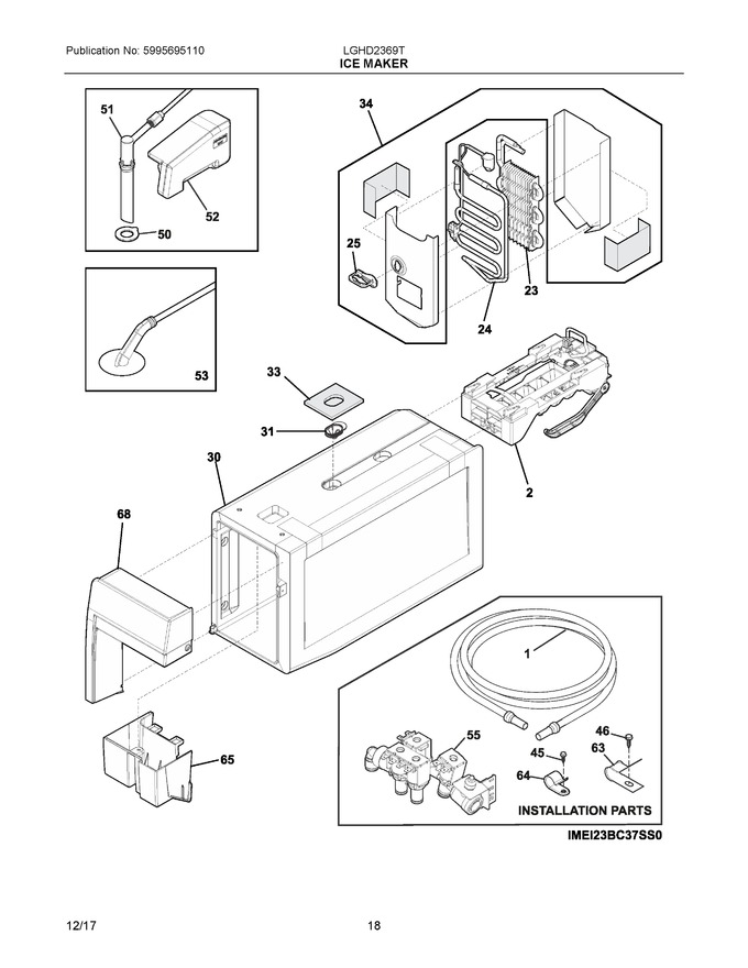 Diagram for LGHD2369TD2