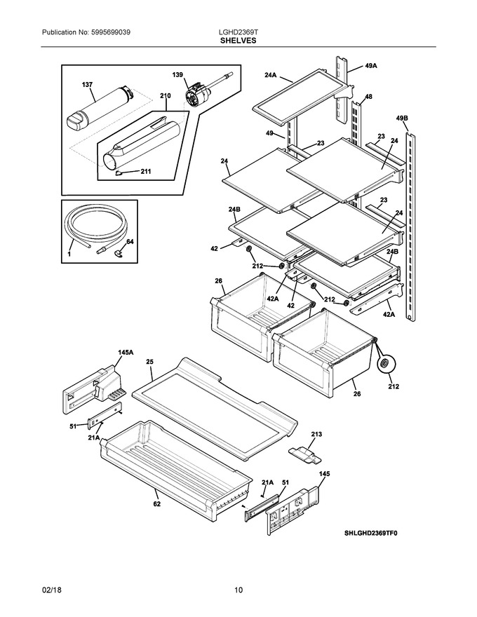 Diagram for LGHD2369TD3