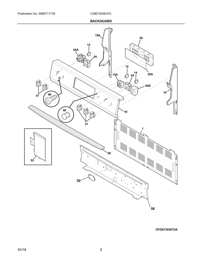 Diagram for CGEF3036UFC