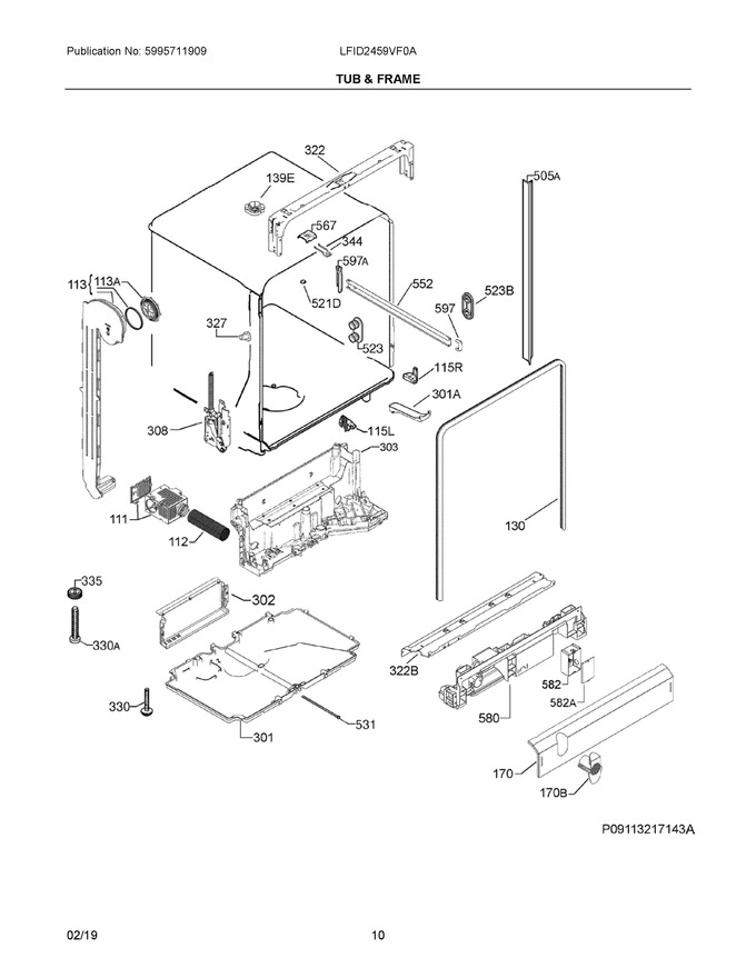 Diagram for LFID2459VF0A