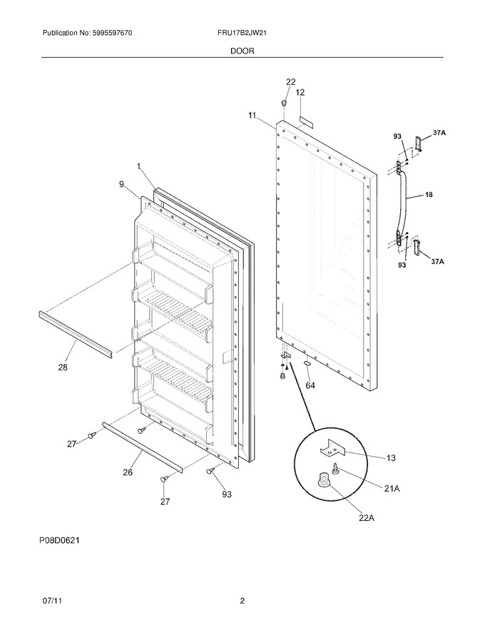 Diagram for FRU17B2JW21