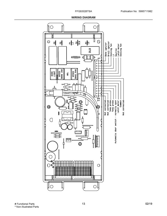 Diagram for FFGS3026TSA