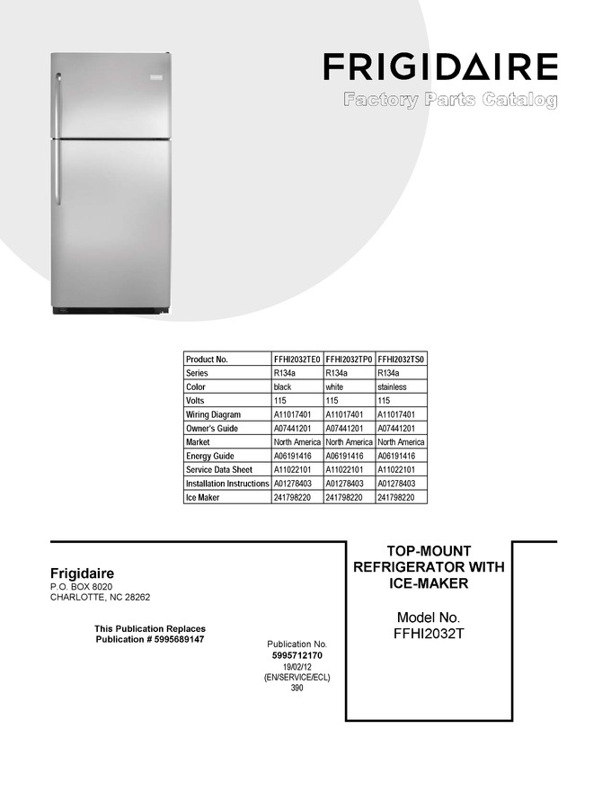 Diagram for FFHI2032TE0