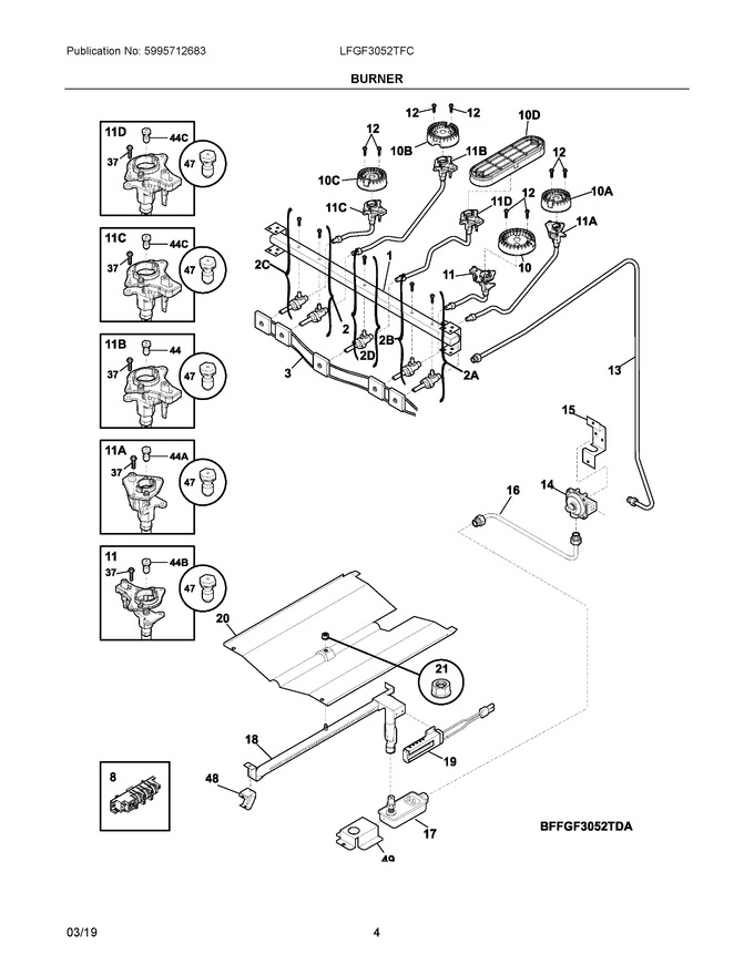 Diagram for LFGF3052TFC