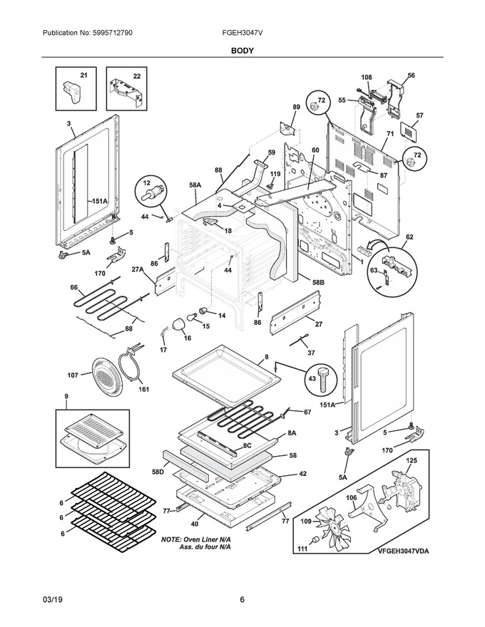 Diagram for FGEH3047VFA
